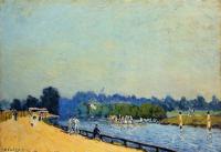 Sisley, Alfred - The Road from Hampton Court